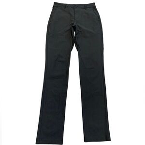 Modern Ambition Men's Slim Fit Performance Pants 30x34 Black/Charcoal